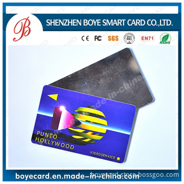 3D Patten Mirror Surface Membership Card